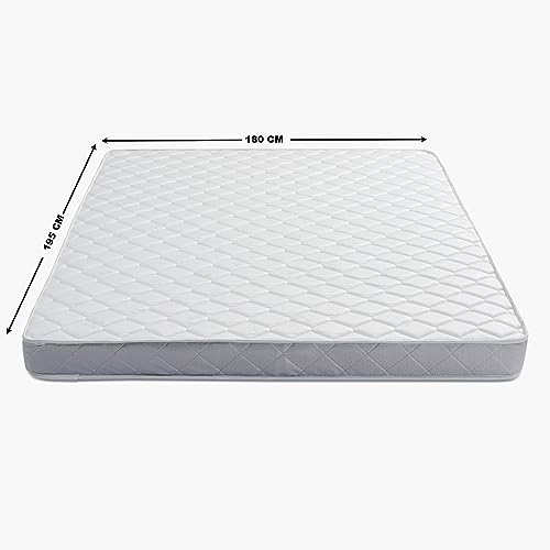 Image of Home Centre RestroMax Pro Bonnel Spring Mattress | Memory Foam Mattress | King 78 x 72-6 Inch