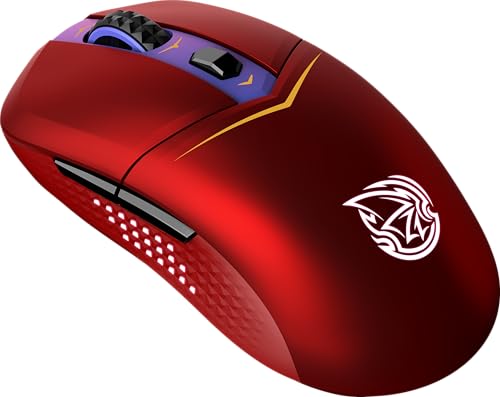 Image of msi Versa W MLG Edition RED Gaming Mouse, 26,000 DPI, 60M+ Clicks Kailh Switchs, Optical Sensor, Ergonomic Ambitextrous Hand Design, RGB Light