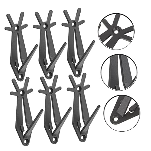 NOLITOY 12Pçs Gancho De Caveira De Veado Rack De Exibição De Caveira Cabide De Caveira De Montagem N