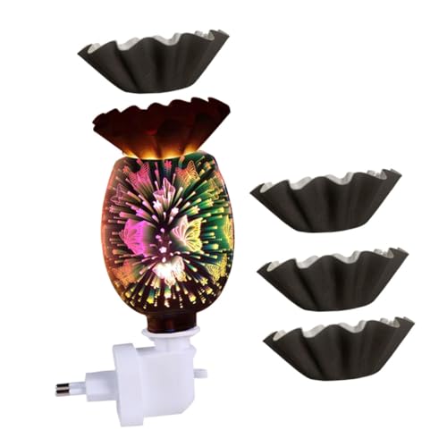 PRETYZOOM Lámpara De Cera Estrella Lámpara Aromática Hogar Luz Decorativa De Fragancias para Obsequio Dormitorio