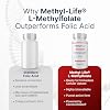Methyl-Life L-Methylfolate 10 mg - Chewable Active Folate Tablets with ultrapure Form of Cerebrofolate (L-5-MTHF, Calcium) | Vegan, Non-GMO, Gluten-Free | 90 Chewable Tablet
