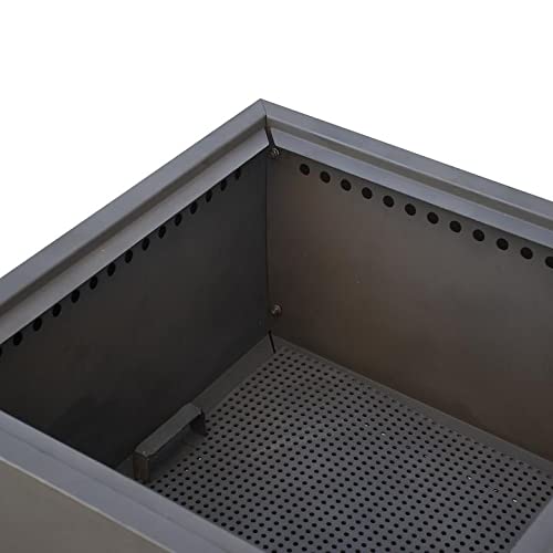 Blue Sky Outdoor Living 22" Square Peak Patio Smokeless Fire Pit, Firewood And/Or Wood Pellet Burning #TOP1