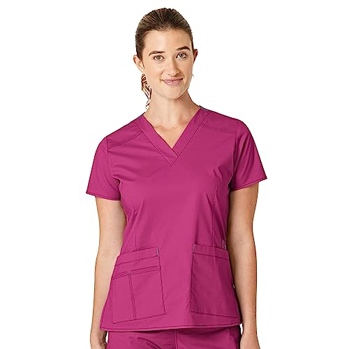 Wink Womens Short Sleeve Medical-scrubs-shirts Wonderflex Verity Women's Scrub Top