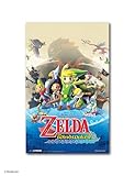 Pyramid America Zelda Poster - The Legend of Zelda - Windwaker - Video Games Home Decor, Ideal as Game Room Accessories and Decor - (11 x 17 Inch) - Posters & Prints, Art Games