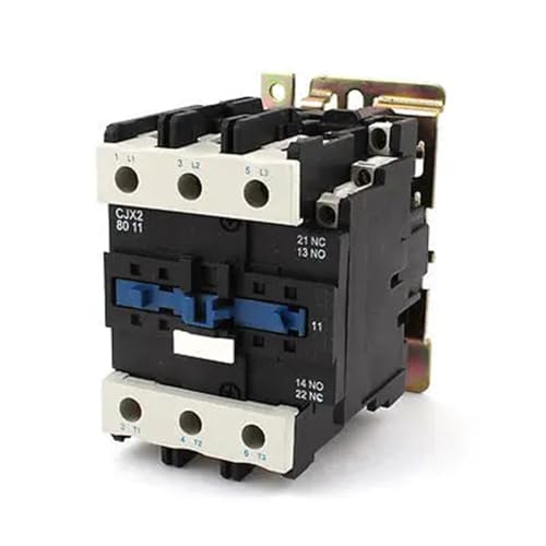 Contacteur de puissance robuste CJX2-8011 bobine 220V rail DIN 75mm