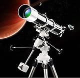 1. Este telescopio astronómico profesional adopta la lente óptica con un 99,5% de transmitancia de luz, imágenes claras y naturales que protegen los ojos de cualquier daño.