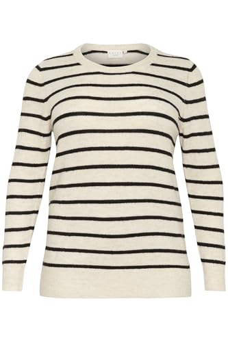 KAFFE CURVE Strickpullover KClinda Lange Ärmel