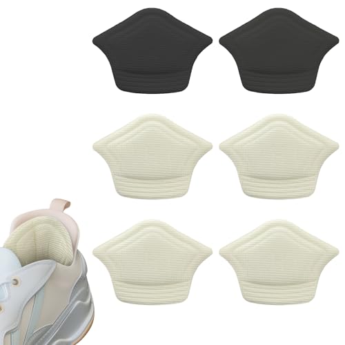 3 Paires Coussinet Talon Chaussure, Protege Talon Chaussure avec Inserts en éponge, Protège-talons Découpables Kit de Réparation de Talons