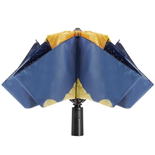 Parapluie de voyage pliable ACEIken inversé automatique fini les gouttes en voiture