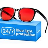 Gaoye Blue Light Gaming & Computer Glasses - Red Lenses