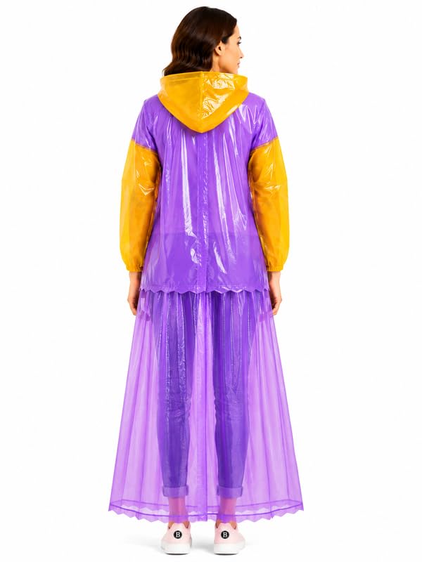 Image of Romano nx 100% Waterproof Rain Skirt Top Jacket for Women Rain Coat with 3 Years Warranty in 28 Colors