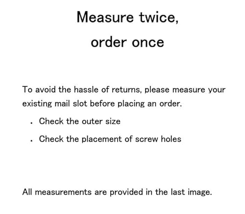 image for Litlheim Solid Steel Satin Black Color with Spring Flap | Mail Slot Fi