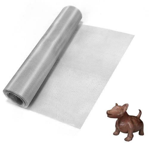 Sculpting Mesh 13 Inch by 16.4 Foot, Moldable Aluminum Mesh for Arts and Craft, Aluminum Wire Mesh Roll, Craft Mesh for DIY Projects