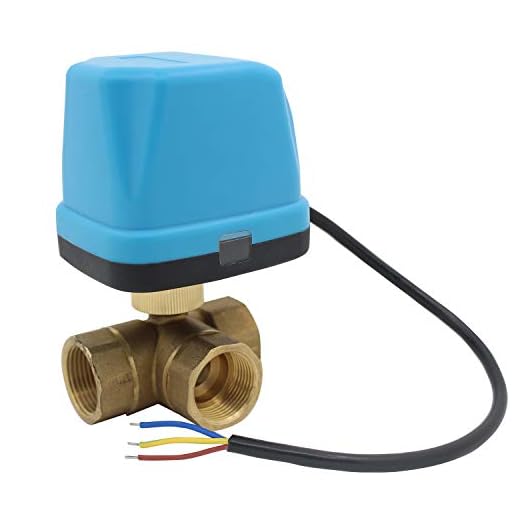 Valvula 3 vias motorizada 220v valvula de bola motorizada 3 vias 1/2 3/4 1 1-1/4 1-1/2 pulgada (DN20 3/4 pulgada)