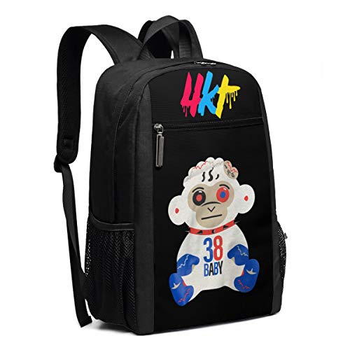 AntaQuyaN NBA Youngboy Backpack 18"with USB Interface Amazon.in Bags