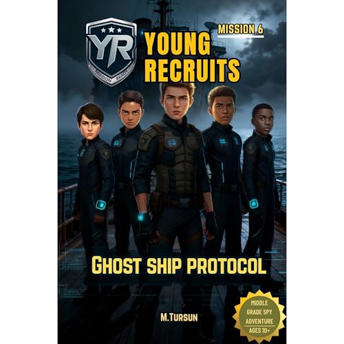 Young Recruits Mission 6: Ghost Ship Protocol Audiolibro Por M Tursun arte de portada