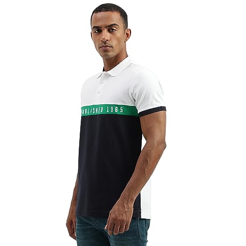 Image of United Colors of Benetton Men's Cotton Regular Fit Polo Shirt