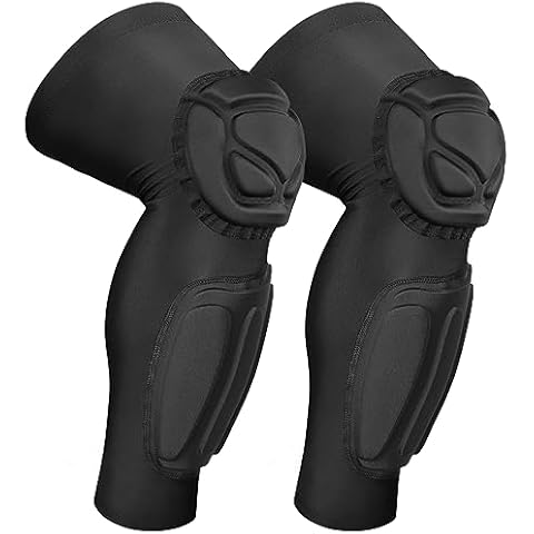 TUOYR Knee Pad Protective Calf Shin Guards For Adult Youth Leg Compression Sleeve Pad For Football Basketball Volleyball Soccer Protective Gear Calf Support Cuff With Anti-Slip Strip (2 Pack) Cover
