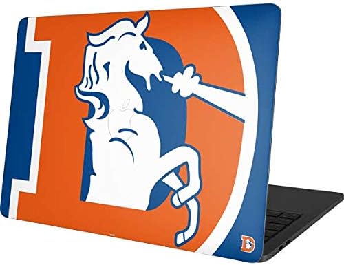 Skinit Decal Laptop Skin Compatible with MacBook Pro 13in (2020) - Officially Licensed NFL Denver Broncos Retro Logo Design