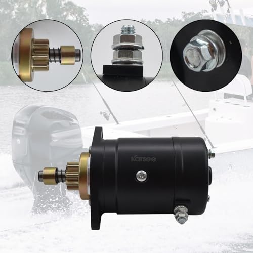 Motor de Arranque KARSEE Compatible con Nissan Tohatsu Ns25 Ns30 Ms25 Ms30 Outboard S108-98 S108-98N Tohatsu 346-76010-0 346-76010-0A0 miniatura 6