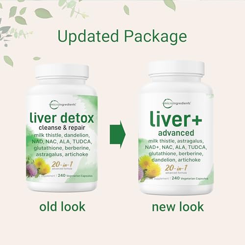 Micro Ingredients Liver Advanced+ Veggie Capsules