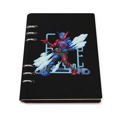 ノート 仮面ライダービルド メモ帳 バインダーノート A5 6穴 90枚 てちょう ハードカバー メモ ンダー A5サイズ 横罫線 ??本 文房具 オフィス用品 ルーズリーフ 学生 キャンパス おしゃれ プレゼント 贈り物