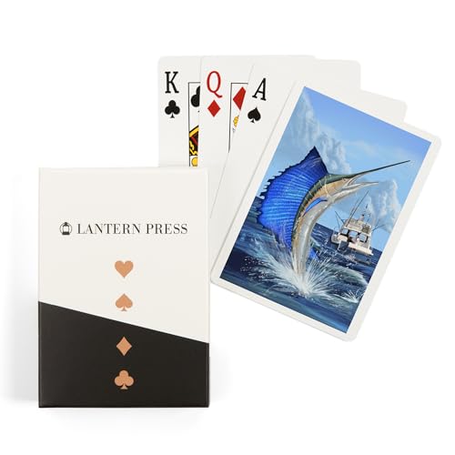 Lantern Press Baraja de Poker de 52 Cartas Adultos