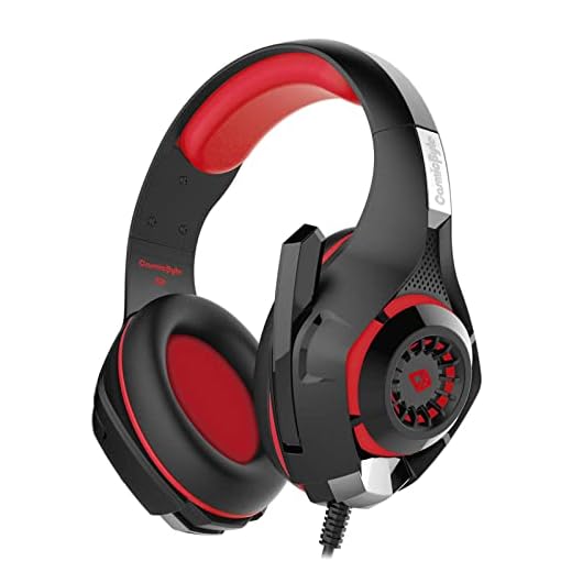 Cosmic Byte GS410 Headphones with Mic (Black/Red)