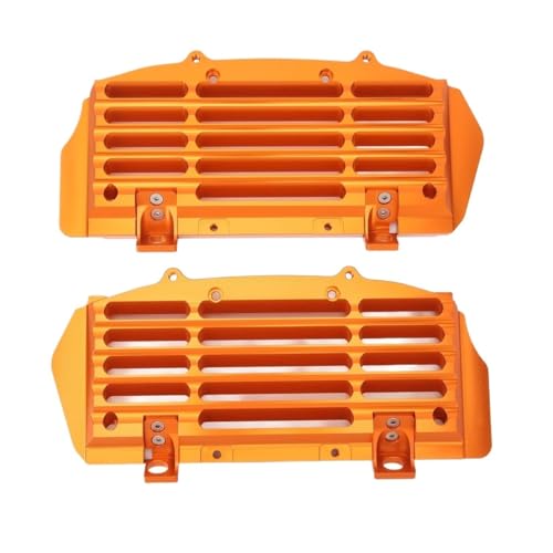 Für 125cc Bis 500cc 125 150 SX 1 Paar Motorrad-Kühlerschutzabdeckung Überhitzungssichere Schutzabdeckung Für Kühlergrill Kühlerabdeckung Tankschutz