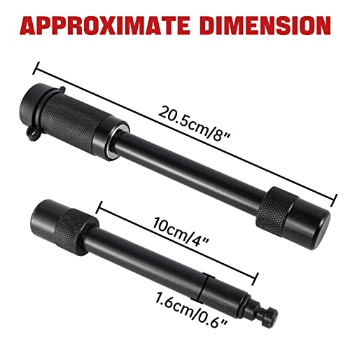 Ifoka Trailer Hitch Lock Pin, 5/8" Dia Trailer Receiver Lock For Class Iii Iv 2" And 2-1/2" Receiver, Anti-Theft Hitch Locking Pin For Trailer Truck Car Boat Bike,Black #TOP1