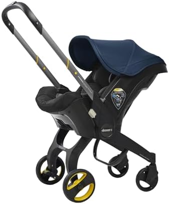 Doona Car Seat & Stroller, Deep Blue - All-in-One Travel System