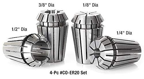 Amana Tool - 1/2 Dia Spring Collets Er20 (Co-278), Industrial Grade #TOP6
