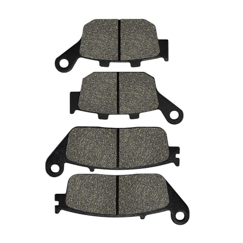 Plaquettes de frein moto durables à friction stable pour NTV650 et Hawk NT650