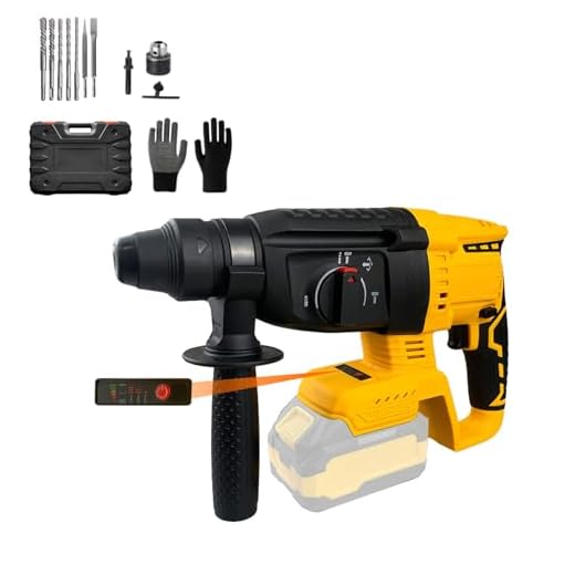 Cordless Rotary Hammer Drill for Heavy Duty Tasks