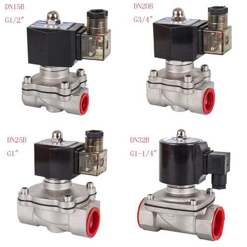 Électrovanne normalement fermée étanche 12V à coupure automatique liquide