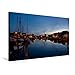 Produktbild Premium Textil-Leinwand 75 x 50 cm Quer-Format Museumshafen Greifswald | Wandbild, HD-Bild auf Keilrahmen, Fertigbild auf hochwertigem Vlies, Leinwanddruck von Uwe Kantz