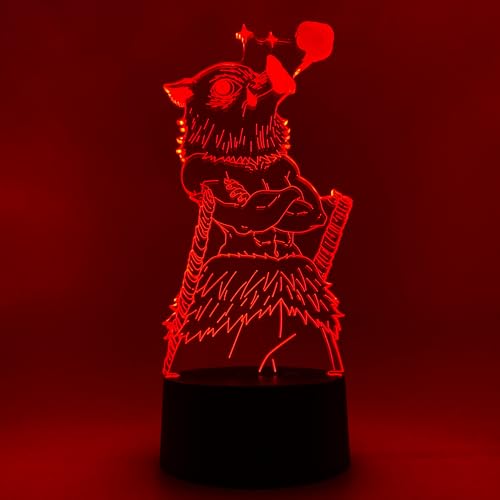 Otaku Inosuke (Demon Slayer) Lamp – vue 3