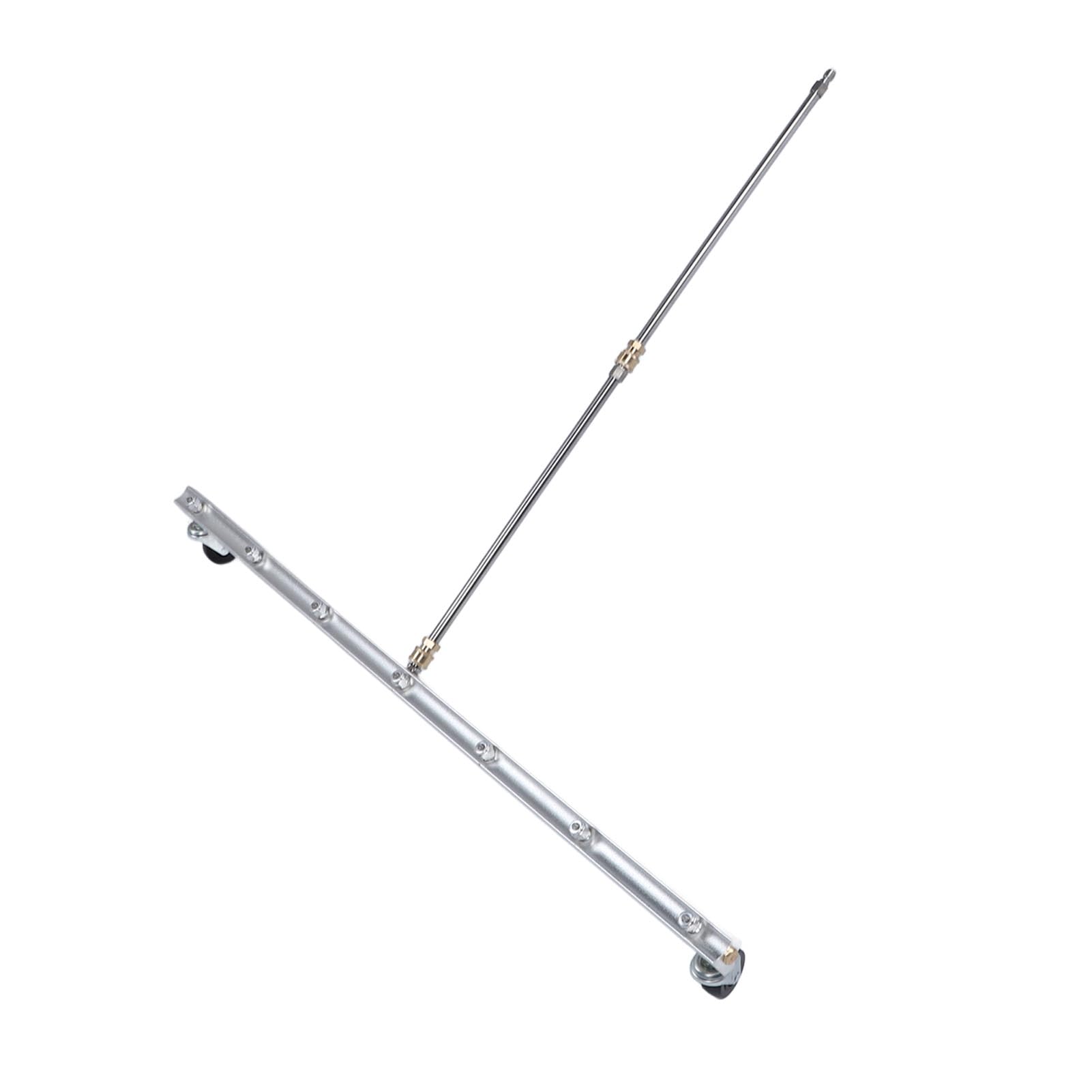 Bewinner Limpiador de Lavadora a Presión, Varilla de Extensión de 39,37 Pulgadas, Escoba de Agua de Acero Inoxidable, Conector Rápido de 1/4 Pulgadas para Entrada de Entrada, Limpieza de Pisos de