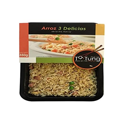 TA TUNG arroz tres delicias bandeja 350 gr