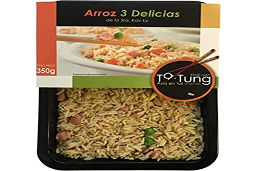 TA TUNG arroz tres delicias bandeja 350 gr