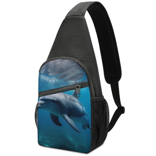 Bolso tipo canguro cruzado para deporte y viaje unisex