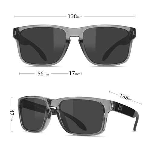 Image of Bnus italy made classic sunglasses corning real glass lens w. polarized option