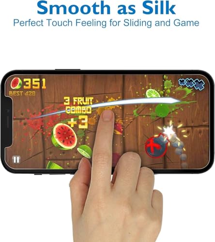 Image of Matte Tempered Glass Screen Protector for iPhone 13 Pro 9H hardness Anti Scratch Anti Fingerprint - Matte Glass