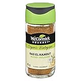McCormick Gourmet, Premium quality Natural Herbs & Spices, Organic Ras El Hanout Moroccan Seasoning, 45g