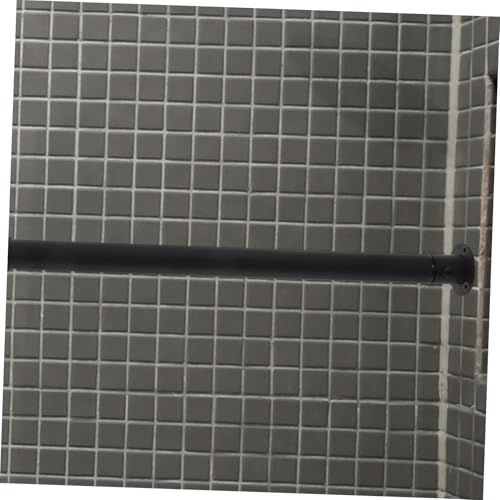 Tringle réglable en acier inoxydable noir pour placard dressing - 7