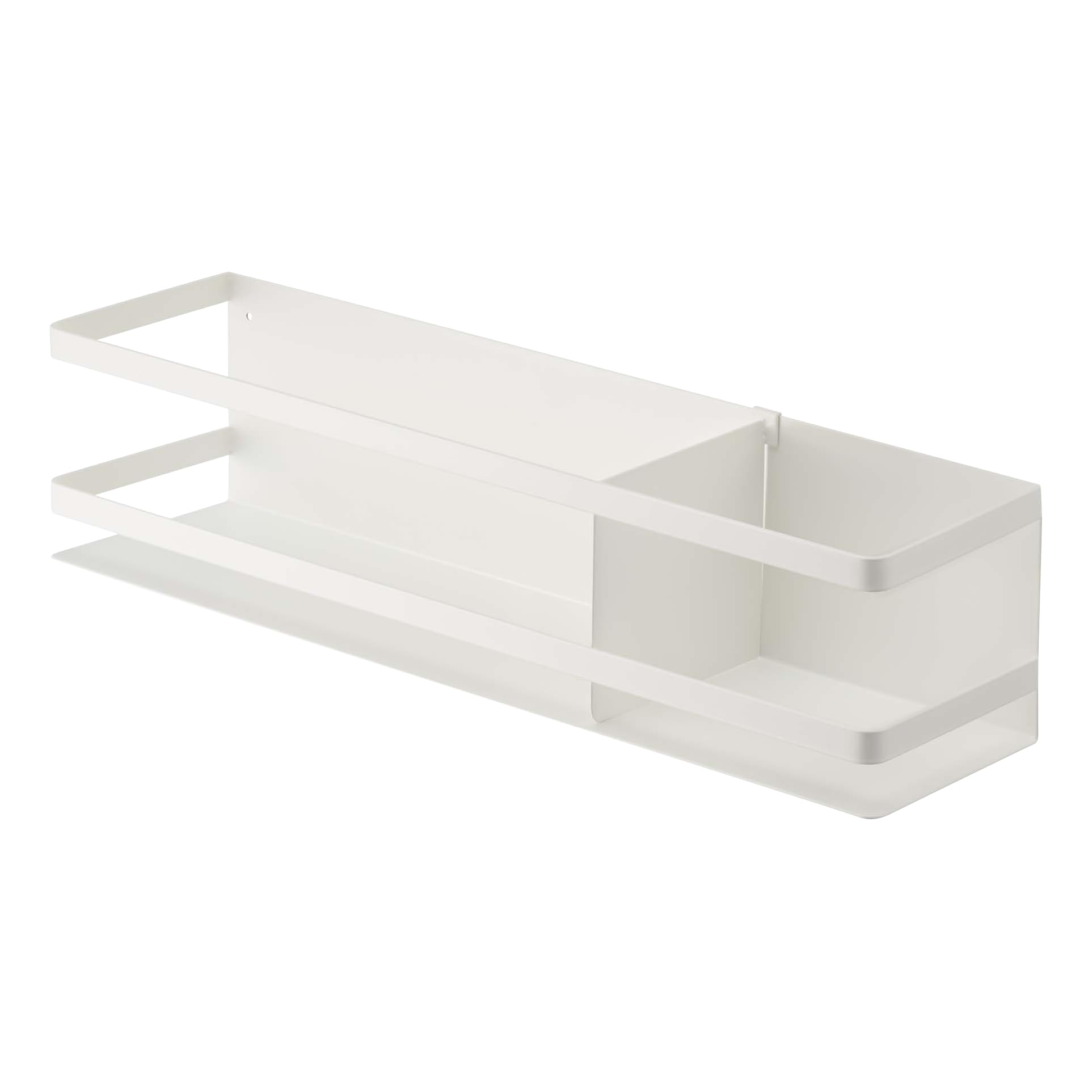YAMAZAKI home Storage Basket, White