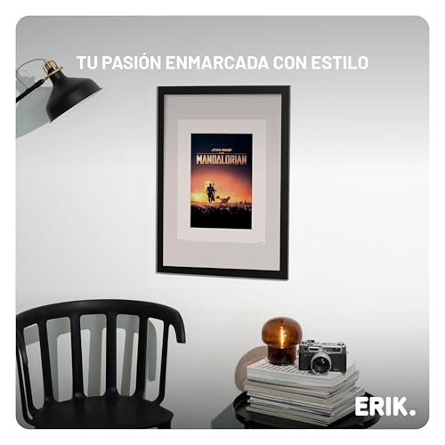 Miniatura 7 de Grupo Erik Marco 42x59,4 Cm Negro - Marco A2 Madera Marcos Para Cuadros - Decoracion Hogar Apto Para Colgar Posters De Pared, Laminas Decorativas