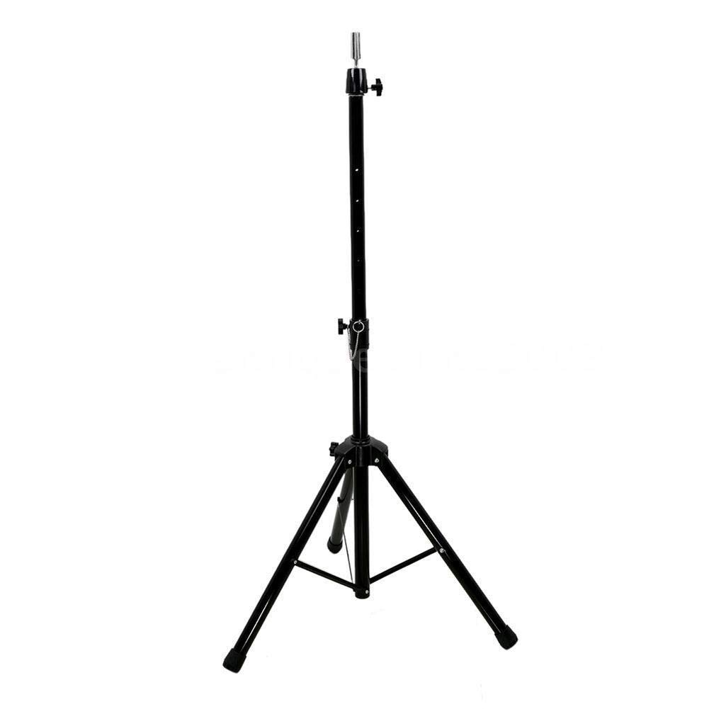 Metal Adjustable Hairdressing Training Tripod Stand Barber Mannequin Head Wig Holder Stick for Hairdresser Training Stainless Portable and Fold Wig Tripod Stand with Carry Bag for Barbershop or Home - Image 3
