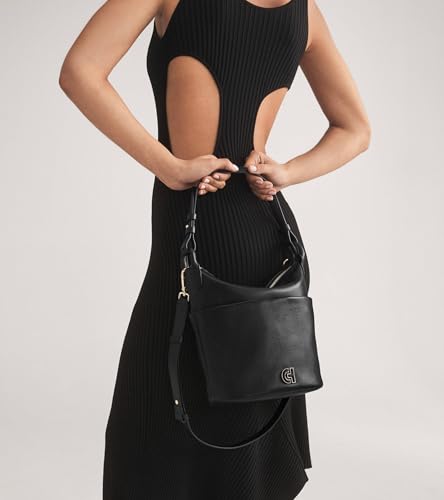 Image of Cole Haan womens Essential Leather Soft Bucket