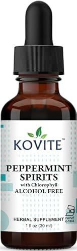 Kovite Peppermint Spirits with Chlorophyll Alcohol Free - 1 oz.